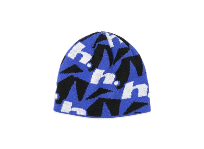 HUF WINTER 25 H Star Repeat Skull Beanie "Royal Blue"