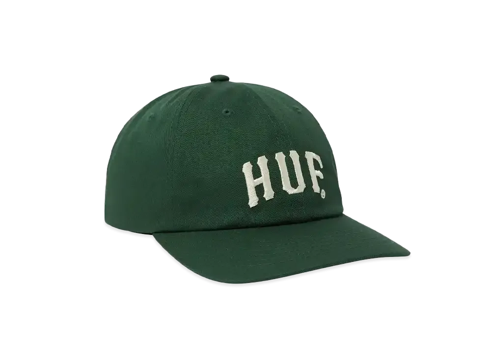 HUF WINTER 25 Arch 6 Panel CV Snapback "Forest Green"