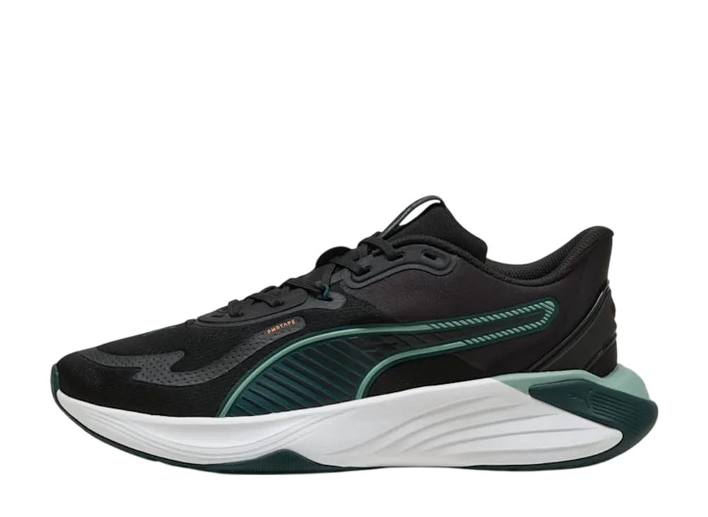 プーマ パワーハイブリッド "プーマブラック/グリーンテレイン/ライトモス"