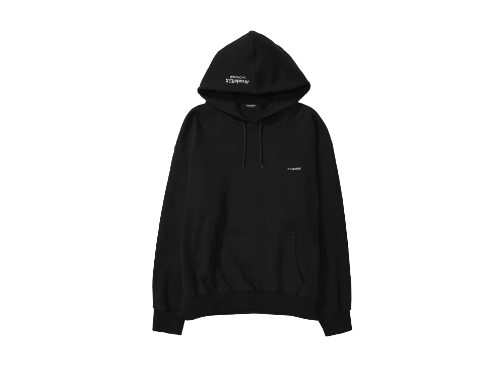 アーケードレックスバイクロノワール スモールボックスロゴパーカー "ブラック"