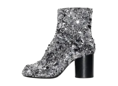 Maison Margiela Tabi Broken Mirror Embroidery "Silver" (25 Pairs)