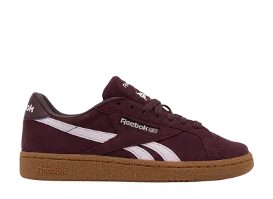 Reebok Women's Club C Grounds UK "Black Cherry"