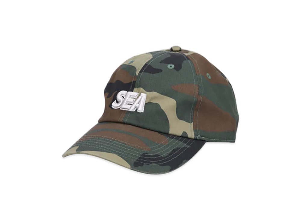 WIND AND SEA Sea Low Cap "Woodland Camo"