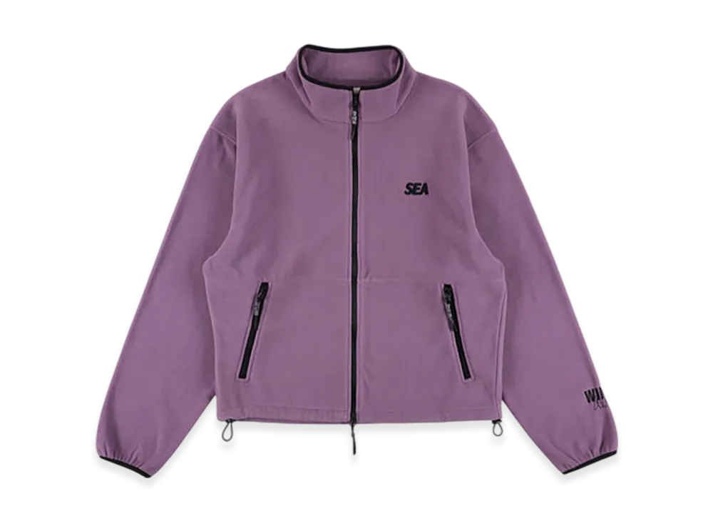 WIND AND SEA Sea Fleece Jacket "Dark Purple"
