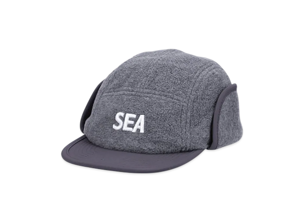 WIND AND SEA Sea Fleece Fligt Cap "Gray"