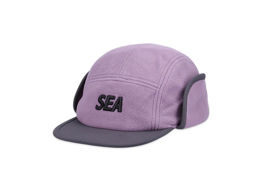 WIND AND SEA Sea Fleece Fligt Cap "Dark Purple"
