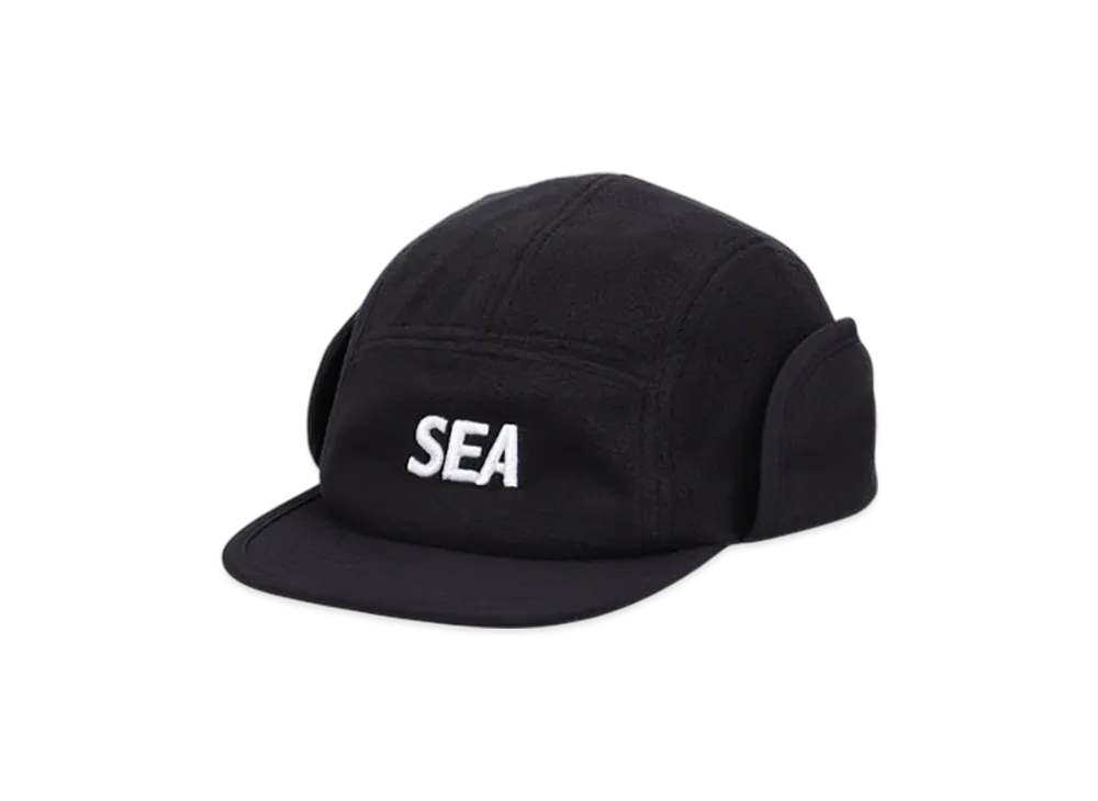 WIND AND SEA Sea Fleece Fligt Cap "Black"