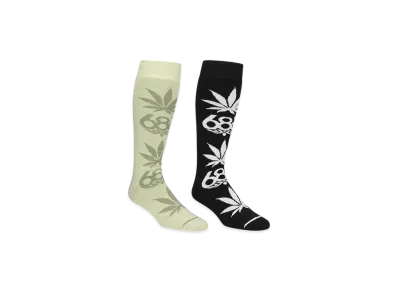 HUF x 686 Socks 2 Pack "Multi"