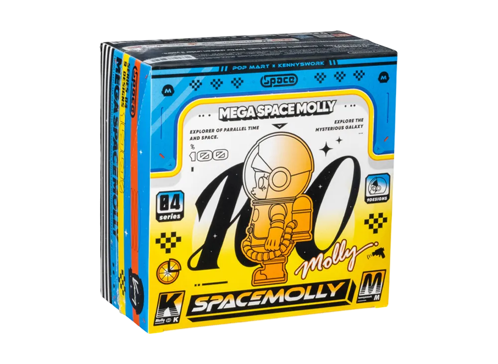 ポップマート メガコレクション メガ スペース モリー 100% シリーズ4 ポップマート メガコレクション メガ スペース モリー 100% シリーズ4