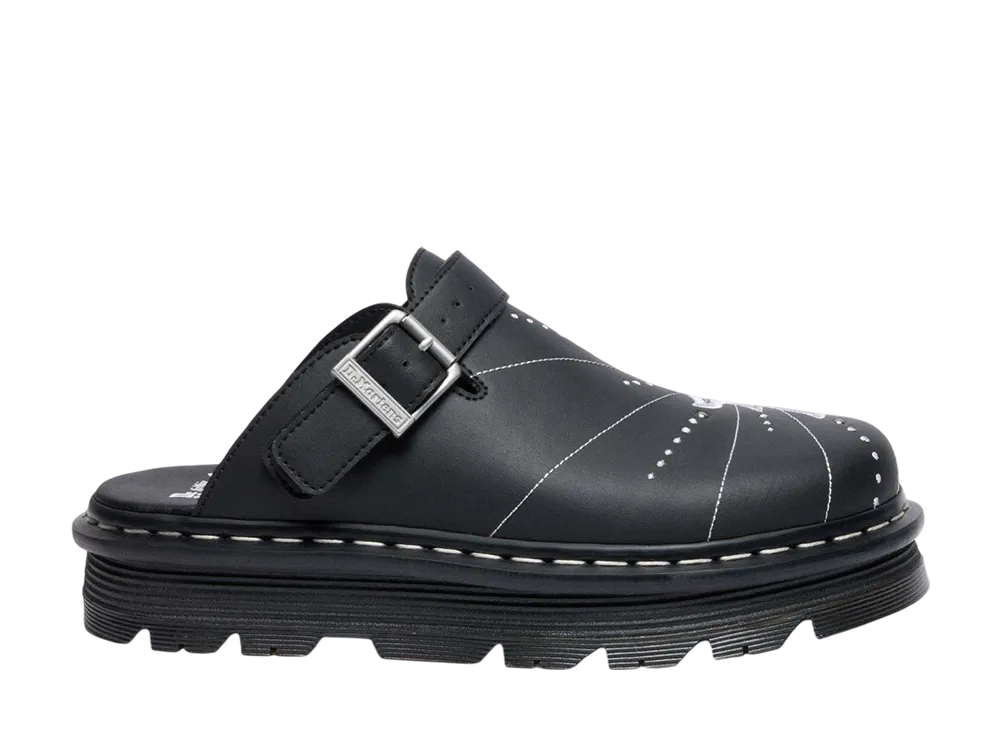Dr.Martens Zebzag Mules Solar Flare Slingback Shoe "Black"