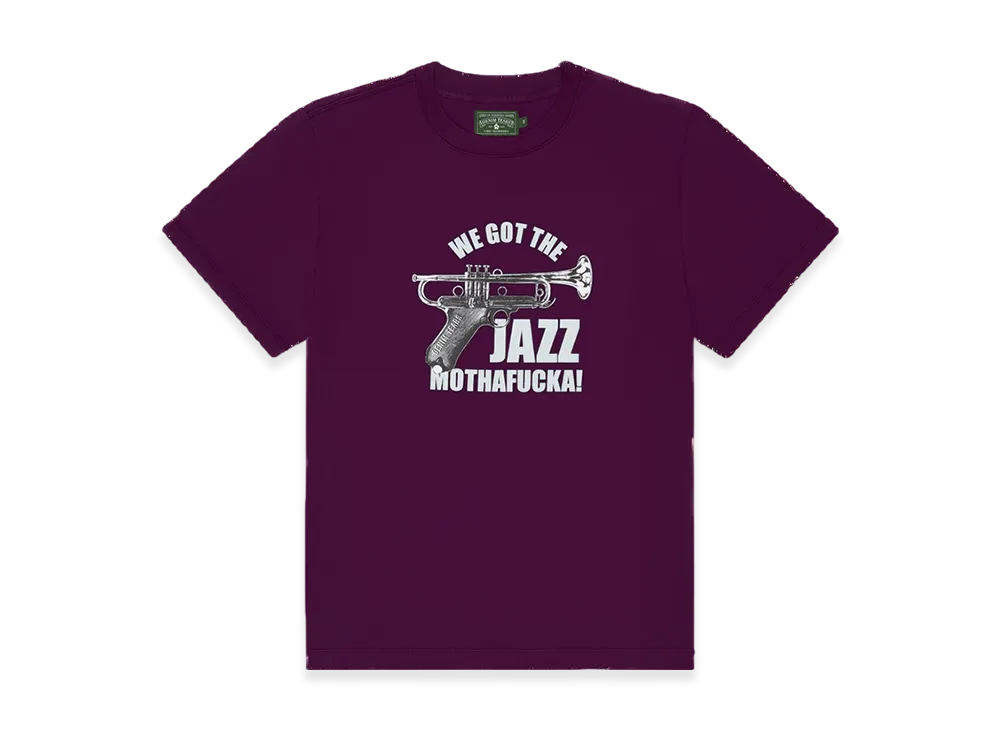 DENIM TEARS St. Albans Jazz Tee "Purple"