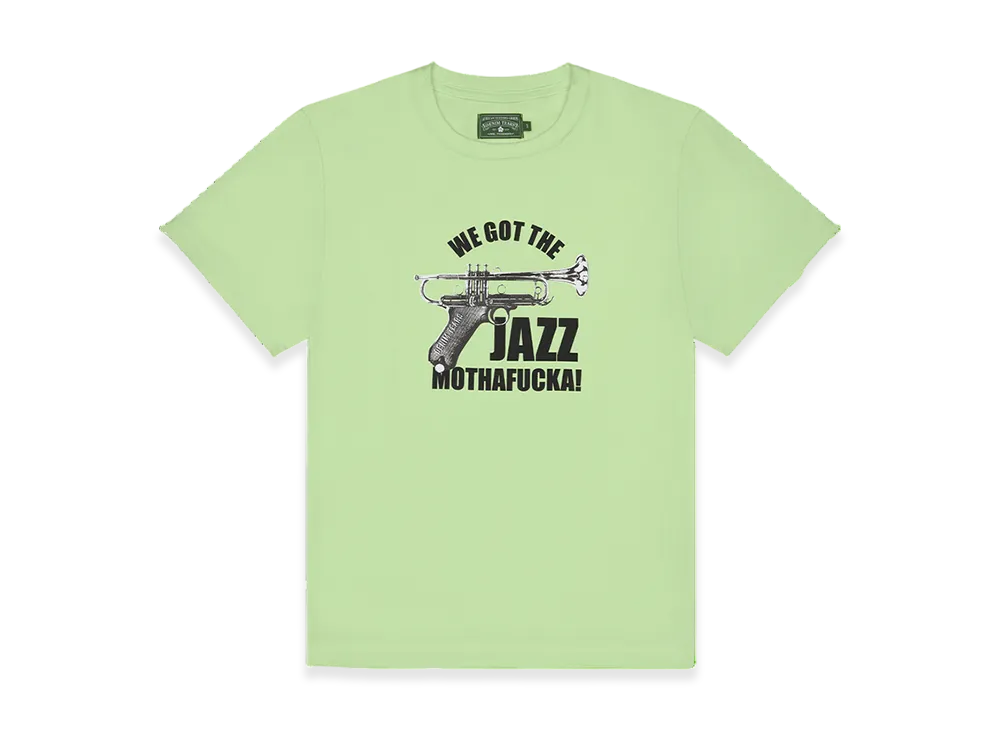 DENIM TEARS St. Albans Jazz Tee "Mint"