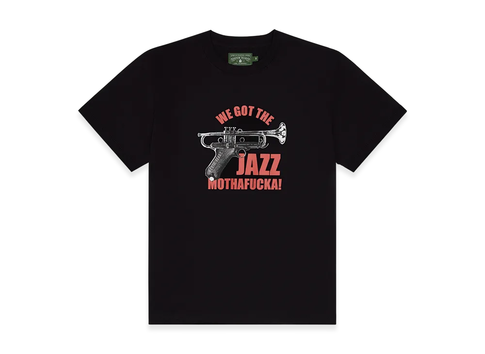 DENIM TEARS St. Albans Jazz Tee "Black"