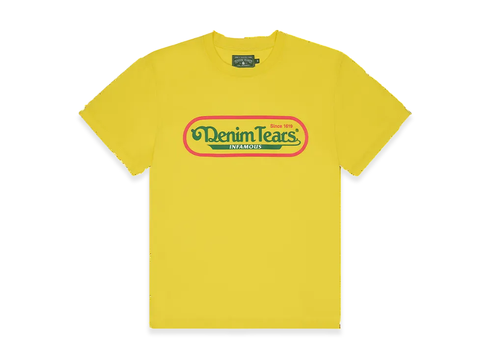 DENIM TEARS Infamous Tee "Yellow"