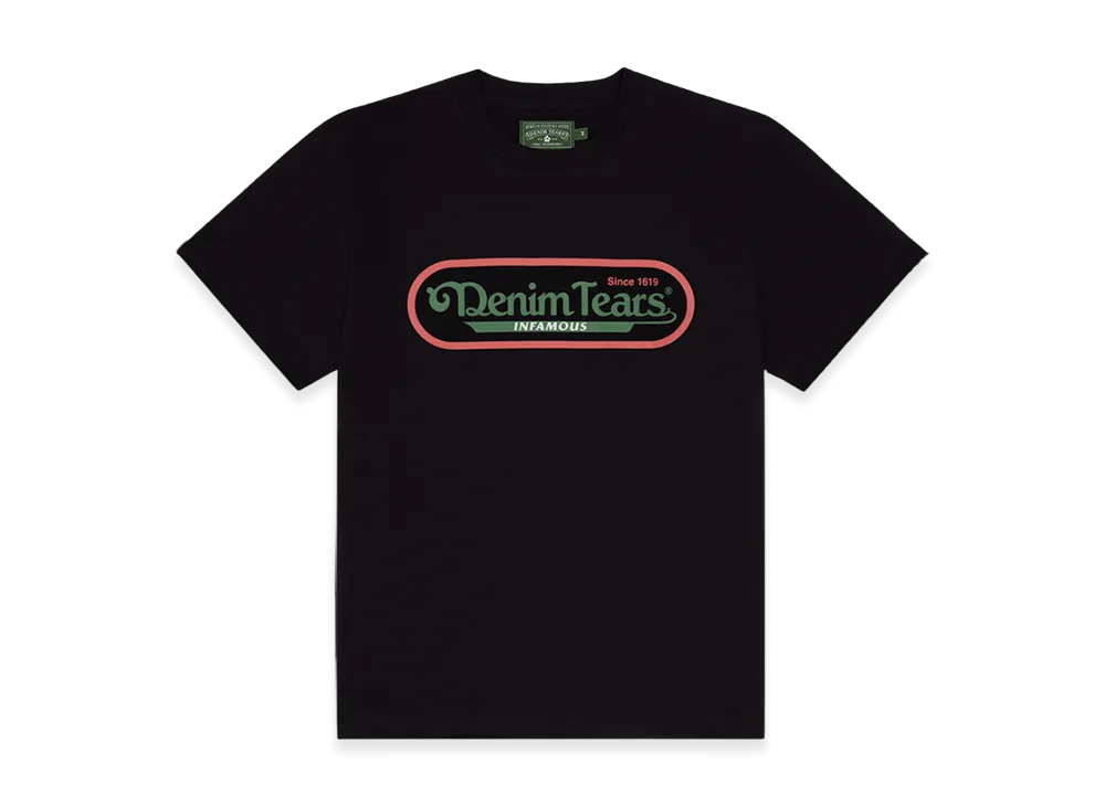 DENIM TEARS Infamous Tee "Black"
