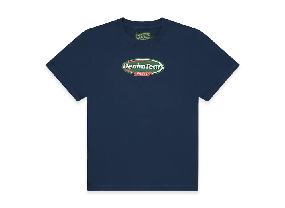 DENIM TEARS Supermarket Tee "Navy"