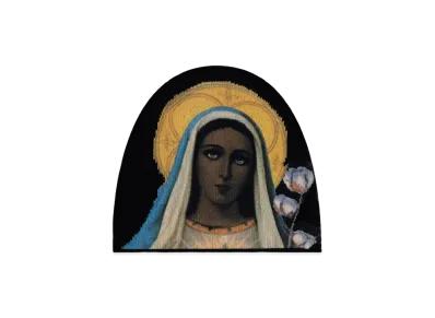 DENIM TEARS Mary Mother of Cotton Skully "Black"