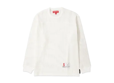 Supreme Polartec Mesh L/S Football Top "White"