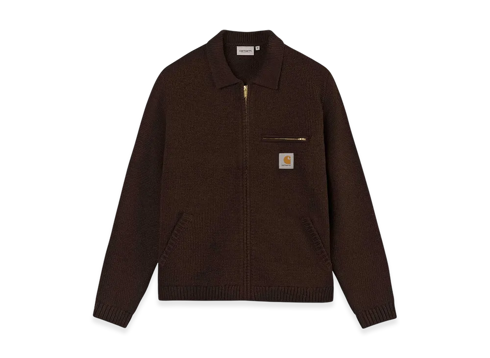 Carhartt WIP Detroit Knit Jacket "Tobacco"