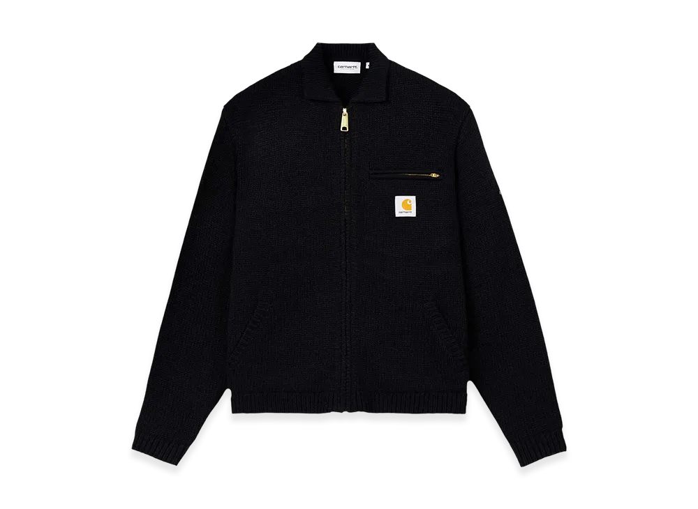 Carhartt WIP Detroit Knit Jacket "Black"