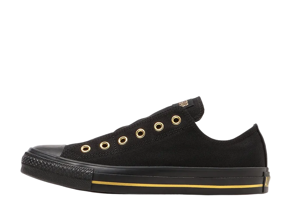 Converse All Star Goldstripe Slip OX "Black/Black"