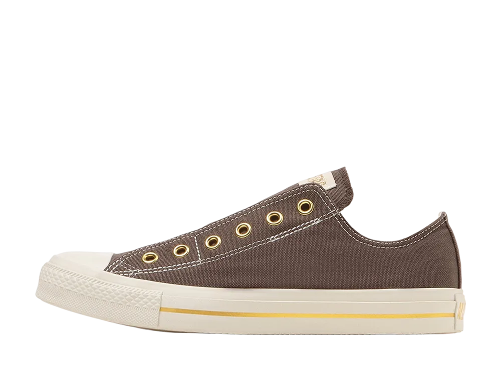 Converse All Star Goldstripe Slip OX "Dark Brown"