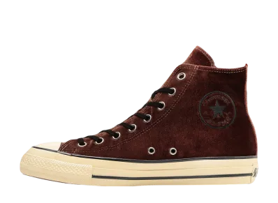 Converse All Star Aged Velvet Hi "Brown/Black"