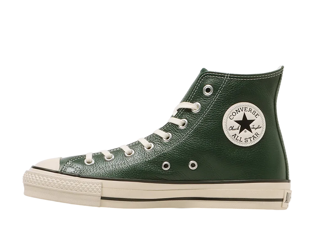 Converse Leather All Star J Hi "Deep Green"