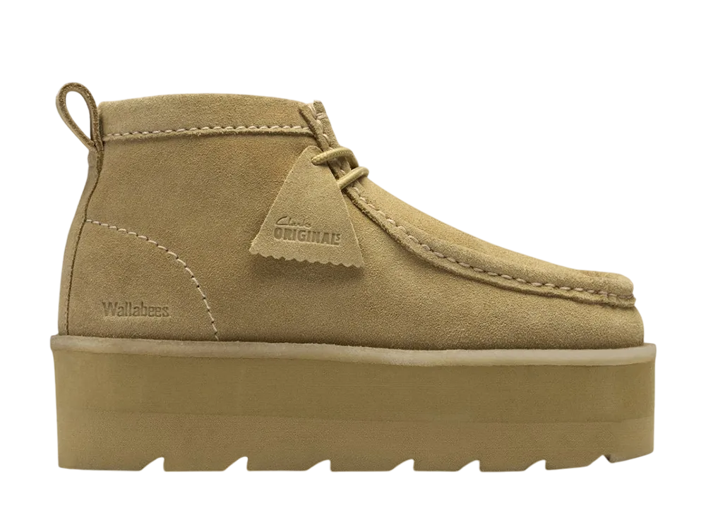 クラークス ウィメンズ ミアー WB ELVTD "メープルスエード"