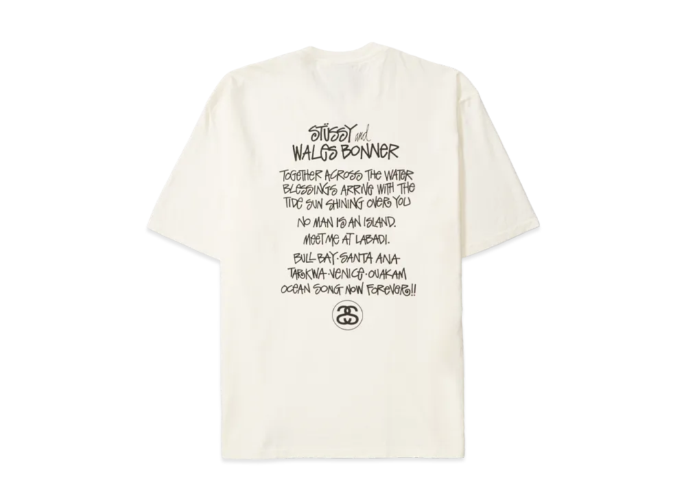 STUSSY WALES BONNER OCEAN SONG TEE Tシャツ ☆25AW大人気☆STUSSY WALES BONNER OCEAN SONG TEE (STUSSY/Tシャツ