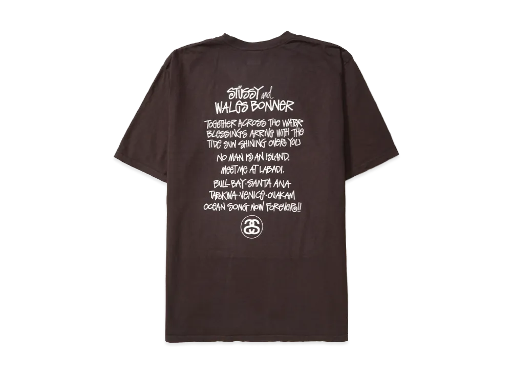Stussy x Wales Bonner Ocean Song Tee 
