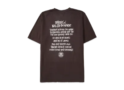 Stussy x Wales Bonner Ocean Song Tee "Brown"