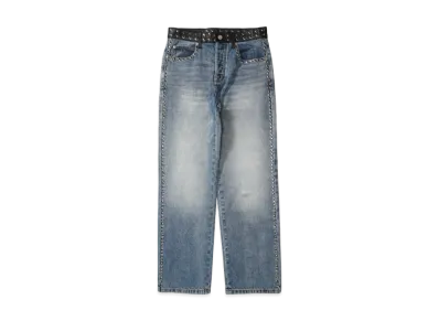 Stussy x Wales Bonner Studded Jean "Washed Blue"