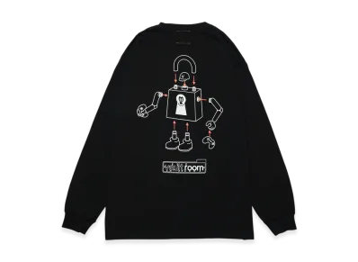 VAULTROOM Plastic Model L/S Tee "Black"
