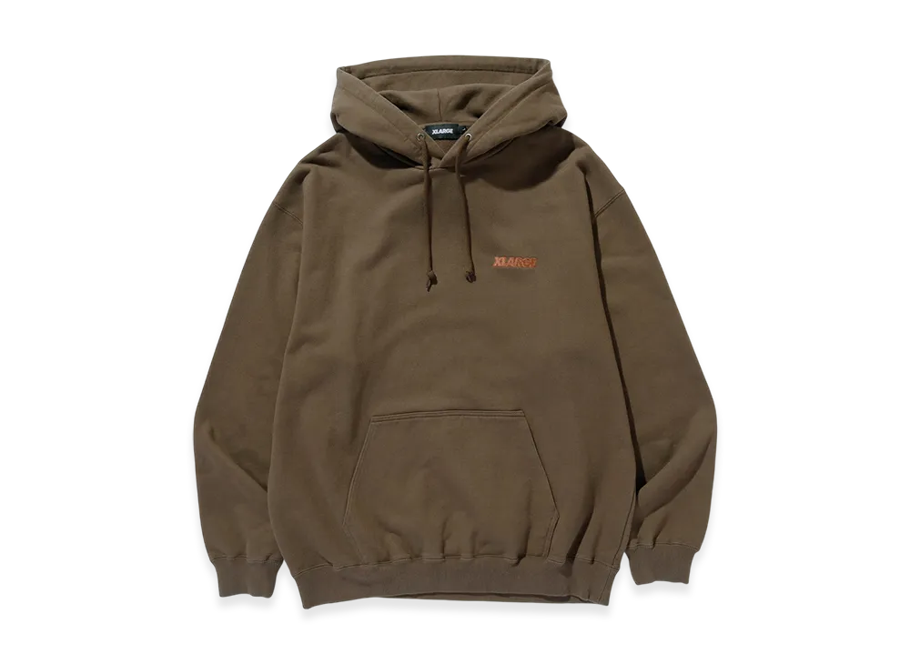 XLARGE Old OG Hooded Sweatshirt "Brown"