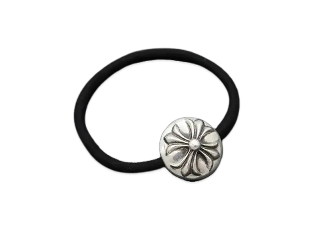 Chrome Hearts Hairband #1 Cross Bracelet "Black"