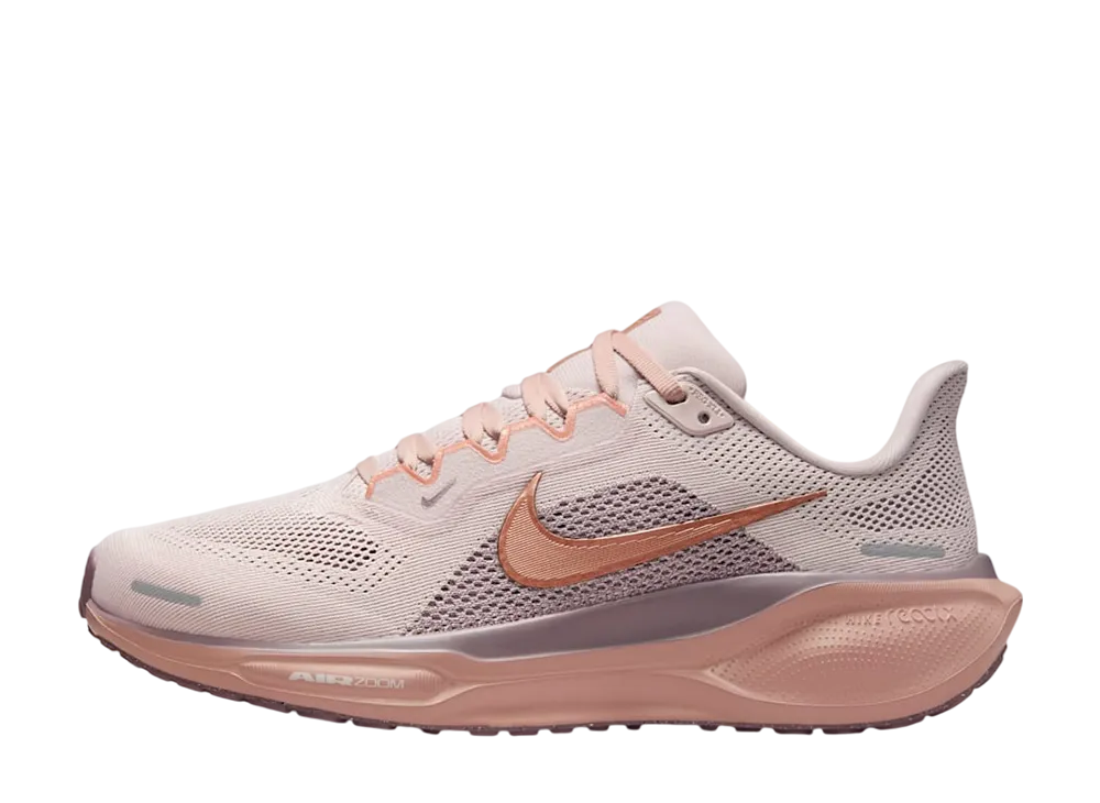 Nike Women's Pegasus 41 "Silt Red/Particle Pink/Taupe Grey/Metallic Rose Gold"