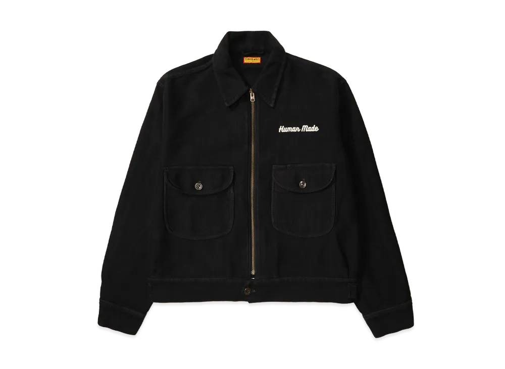 HUMAN MADE Zip-Up Work Jacket "Black"