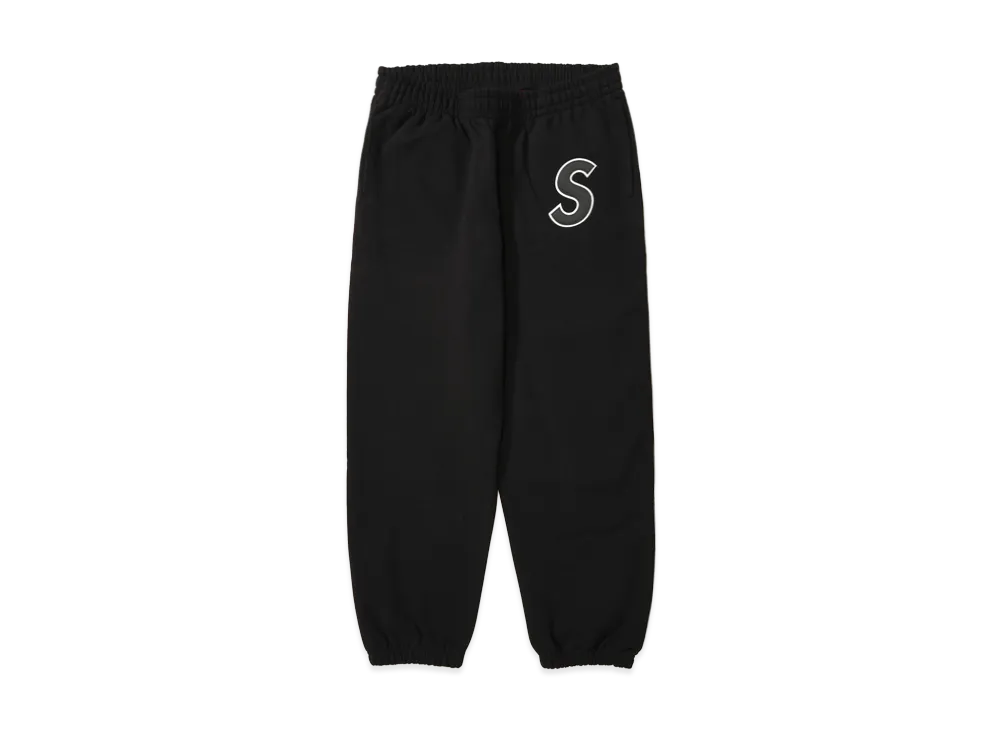 Supreme S Logo Sweatpant "Black"