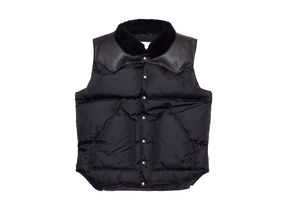 Subculture x Rocky Mountain Featherbed Christy Vest "Silver Snap Limited Edition/Black"
