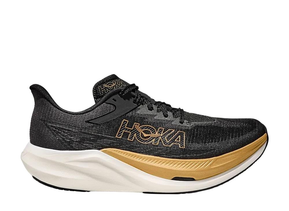 ホカ ロケット X 3 虎視眈々 "ブラック/ゴールド"