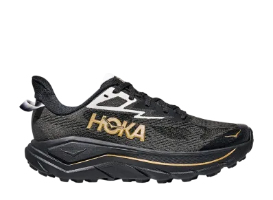 Hoka Women's Challenger 8 Koshi Tan-Tan "Black/Gold"
