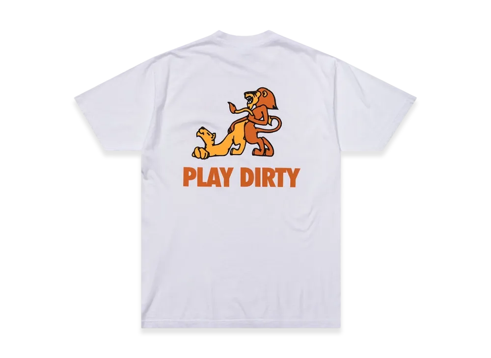 UNDEFEATED Play Dirty S/S Tee "White"