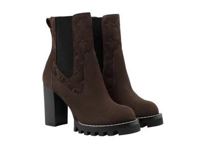 Louis Vuitton Women's Star Trail Ankle Boot "Brown"