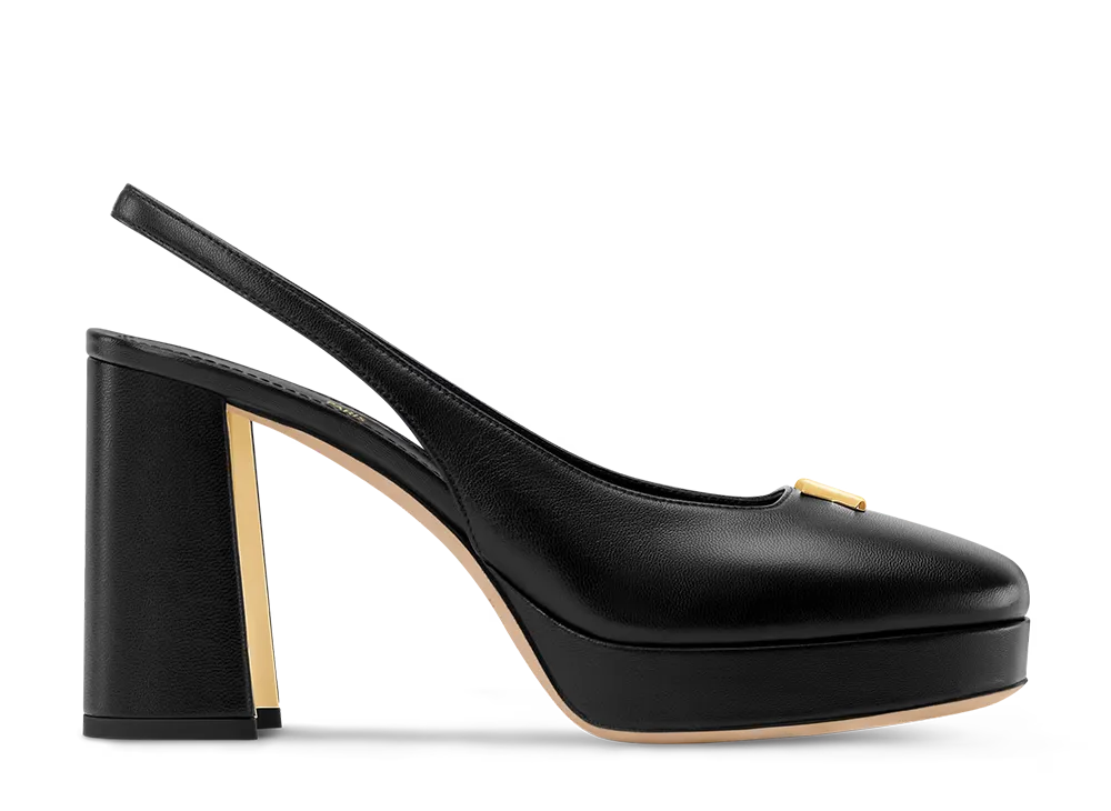 ルイヴィトン ウィメンズ スウィング パンプス "ブラック"