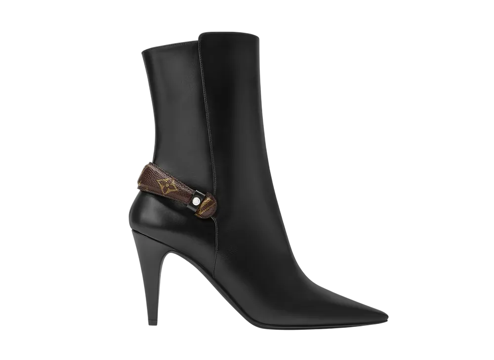 ルイヴィトン ウィメンズ レガシー アンクルブーツ "ブラック"