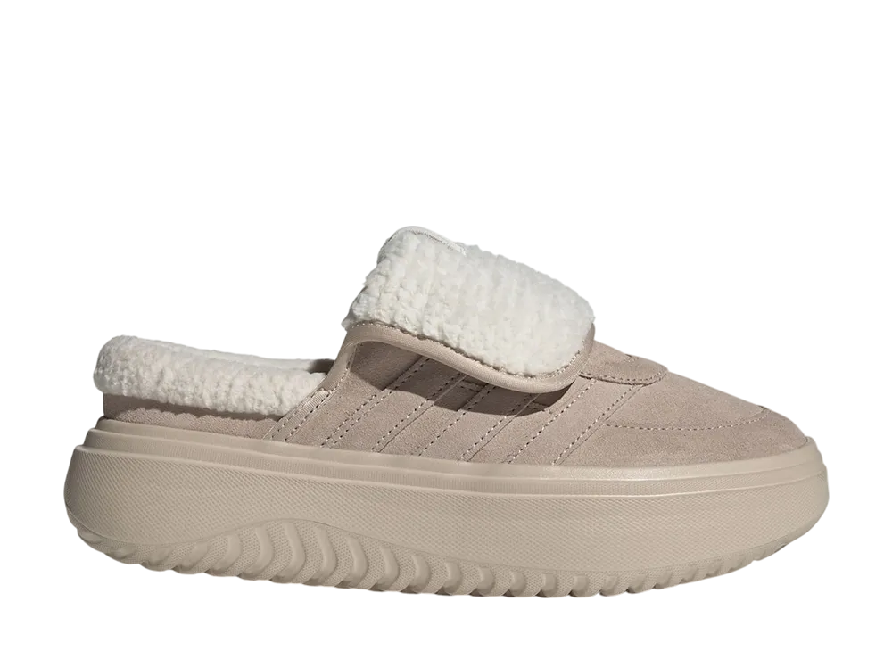 adidas Women's Grand Court Mule "Wonder Beige/Off White/Wonder Beige"