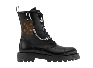 Louis Vuitton Women's District Ankle Boots "Black"