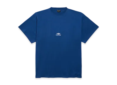 BALENCIAGA 3B Sports Icon Oversize T-shirt "Marine Blue/White"