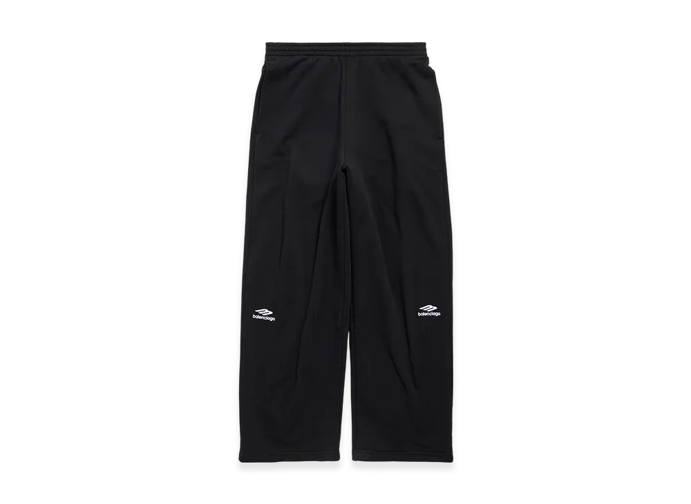 BALENCIAGA 3B Sports Icon Sweatpants "Black"